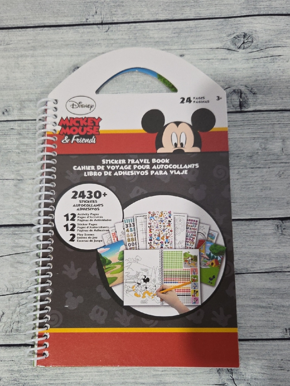Disney Mickey Mouse & Friends Sticker Travel Book